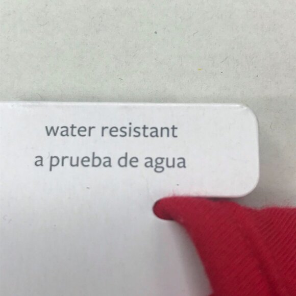 Just One You By Carters Red "My First Christmas" Baby Teething Bib New - Picture 8 of 10